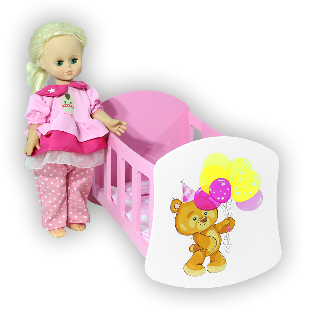 Люлька для кукол ViromToys до 45 см Кд1211 - фото 3