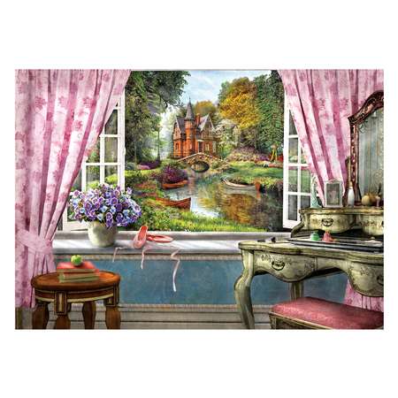 Пазл 1500 деталей ART PUZZLE Замок в моём окне