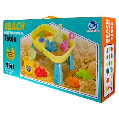 Игровой набор 1TOY Столик 2 в 1 для игры с водой и песком для занятий