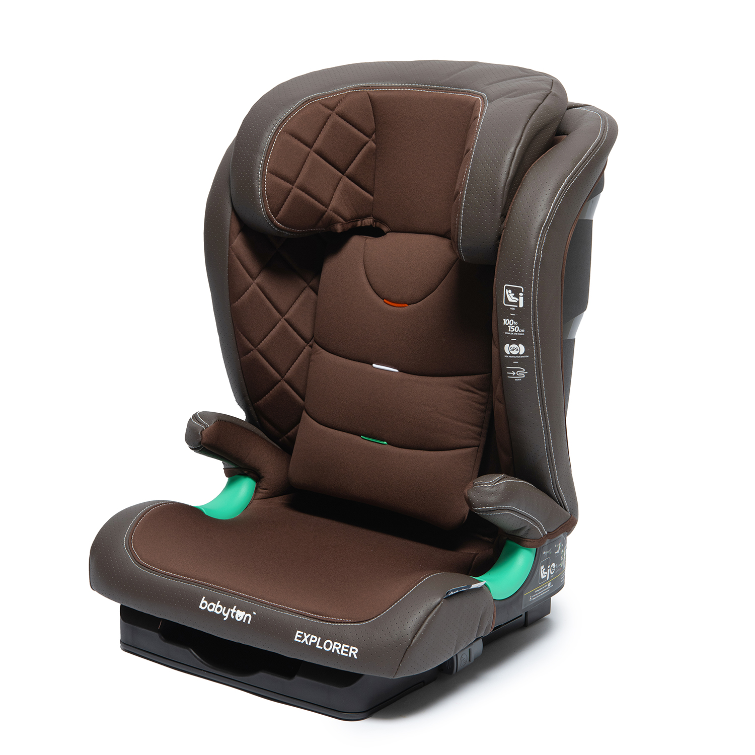 Автокресло Babyton Explorer Brown Isofix 2/3 (15-36 кг) - фото 7