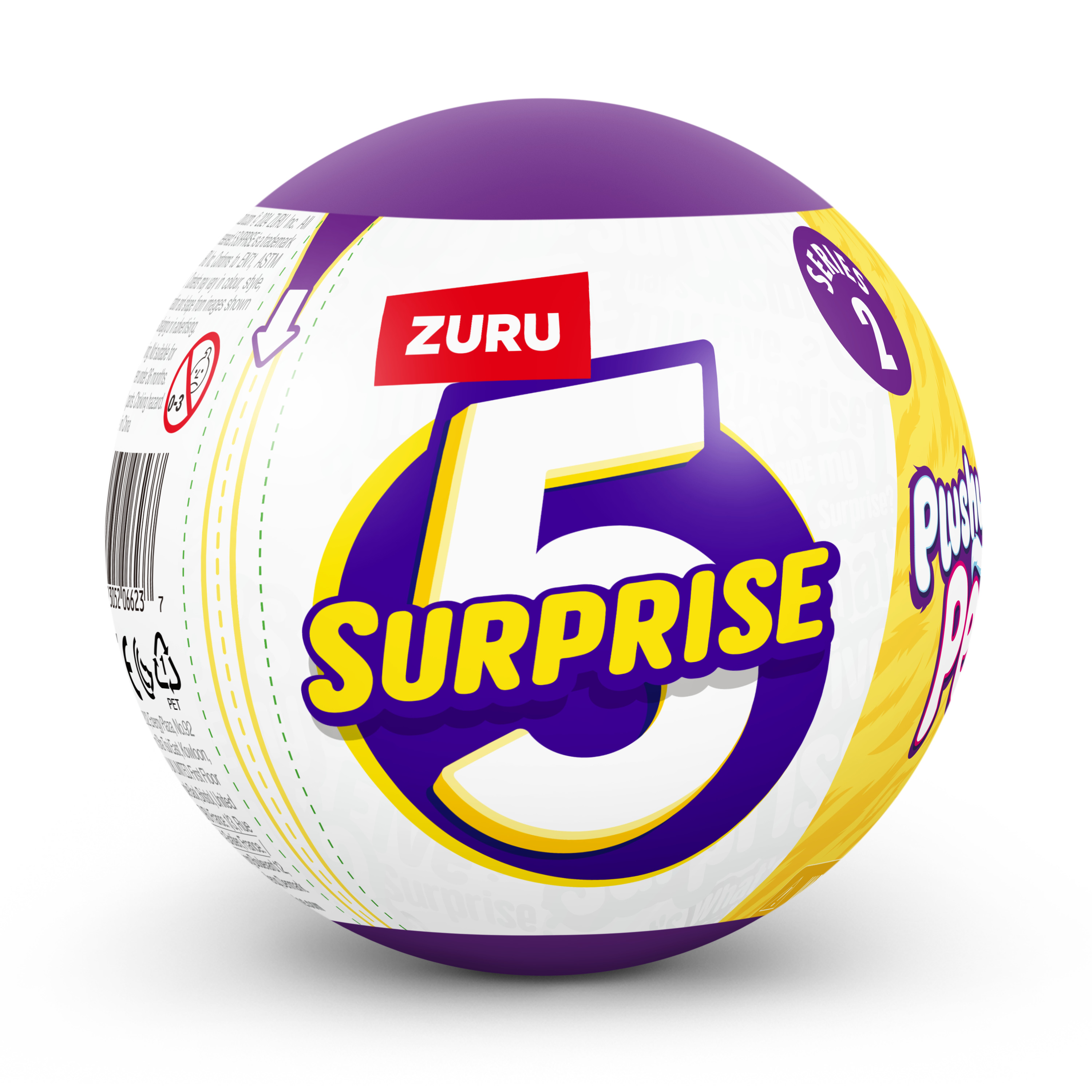 Игрушка сюрприз Zuru 5 surprise Плюшевые питомцы в шаре серия 2 - фото 6