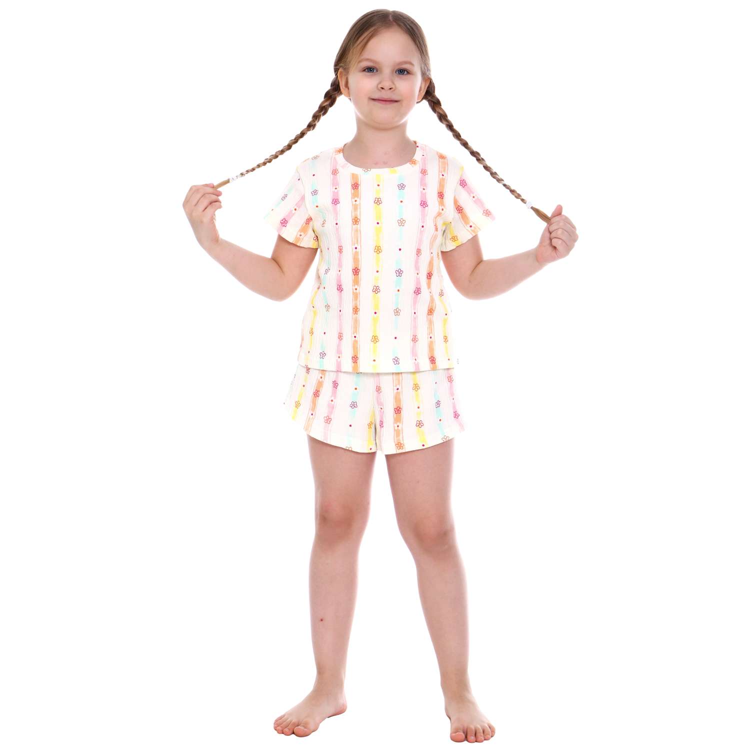 Пижама Детская Одежда 0418Ж/молочный - фото 2