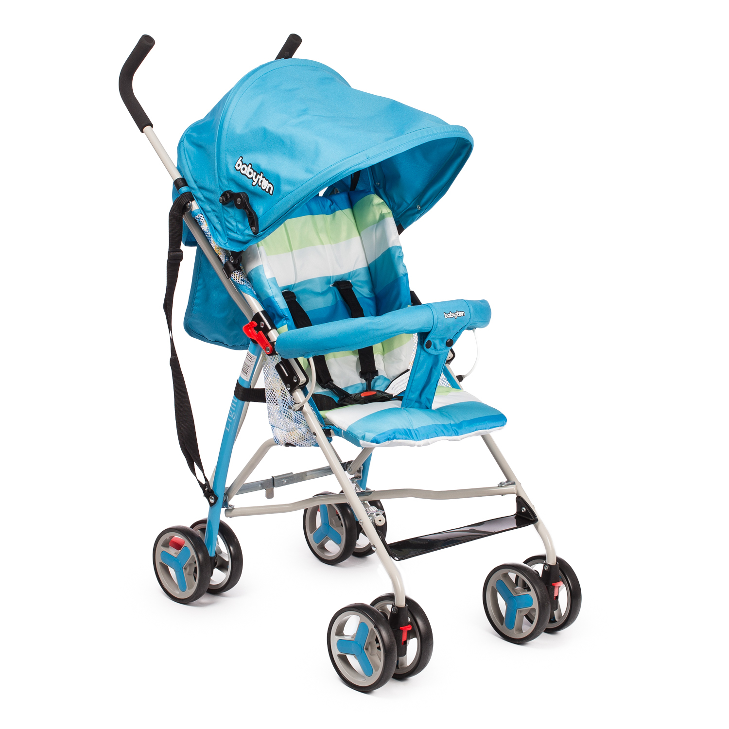 Коляска-трость Babyton Light Blue - фото 1