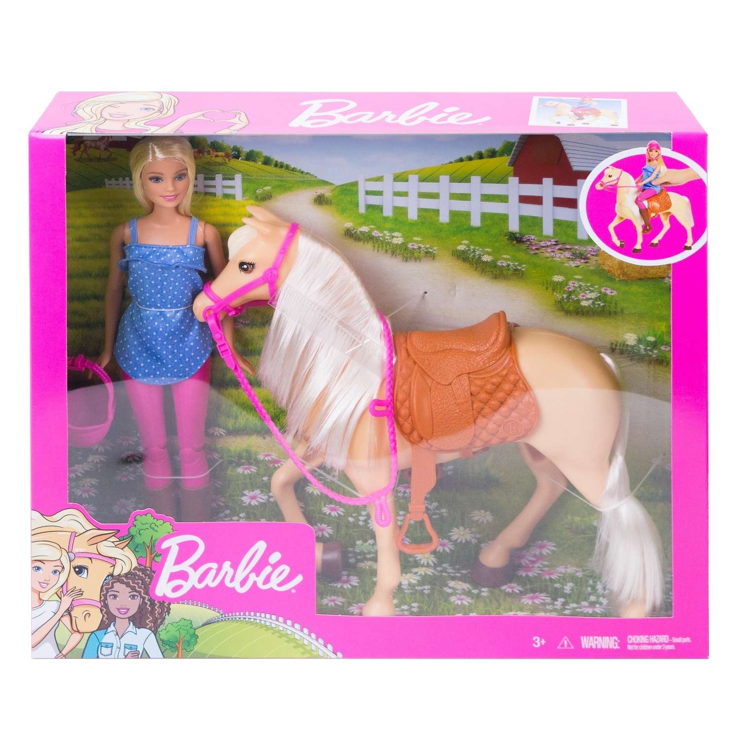 Кукла Barbie Наездница FXH13 FXH13 - фото 2