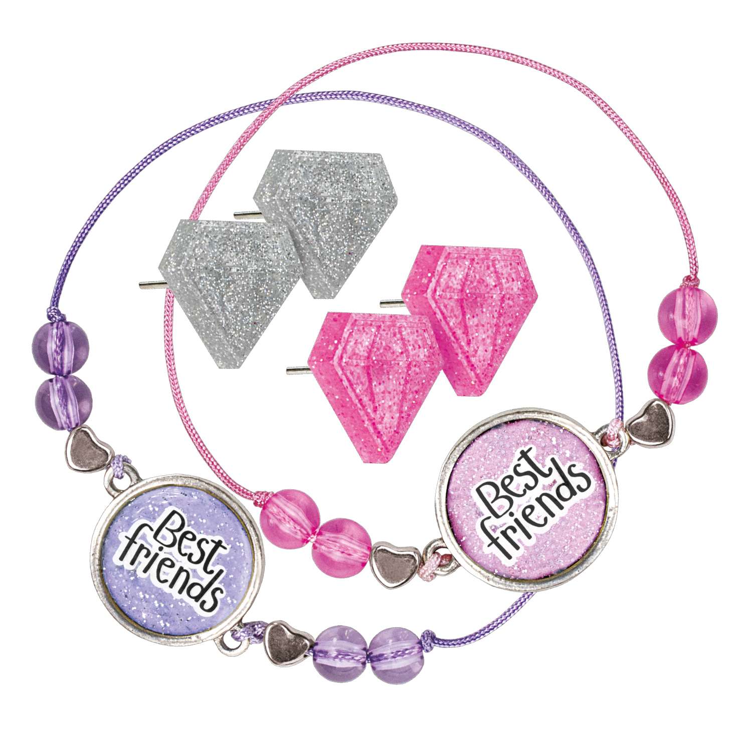 Набор для создания украшений Demi Star браслеты дружбы серьги В009Y - фото 2