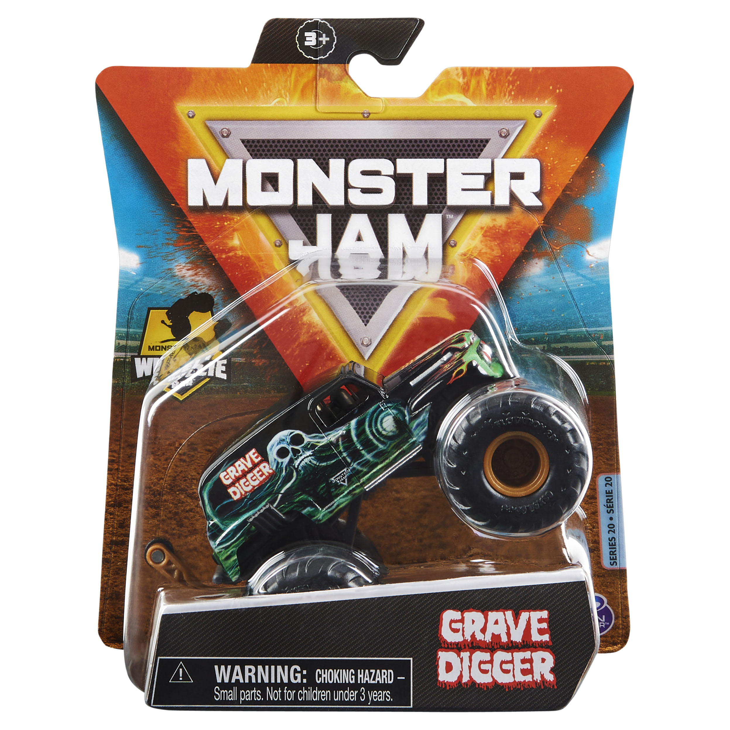 Автомобиль Monster Jam 1:64 инерционный 6061991 - фото 3