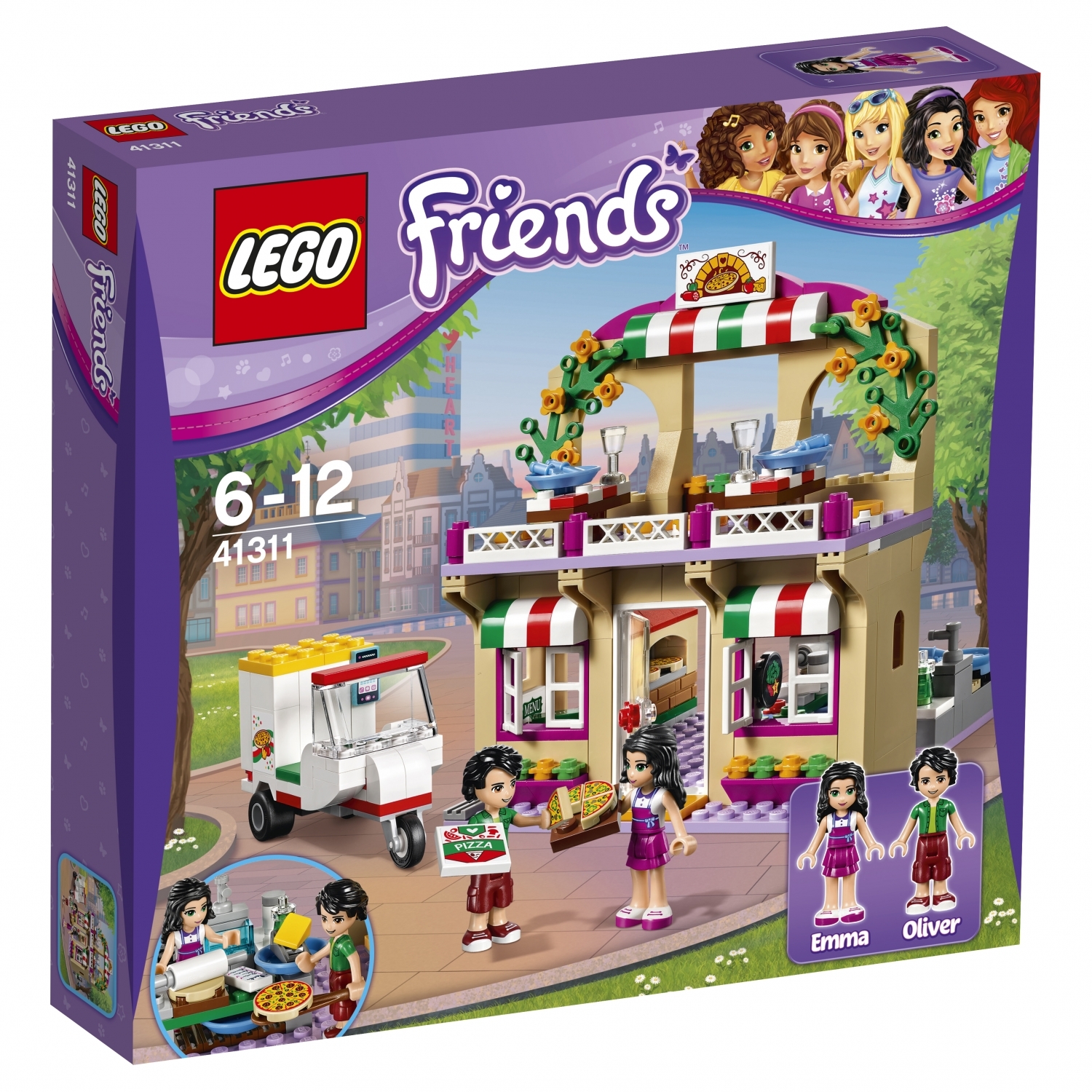 Конструктор LEGO Friends Пиццерия (41311) - фото 2