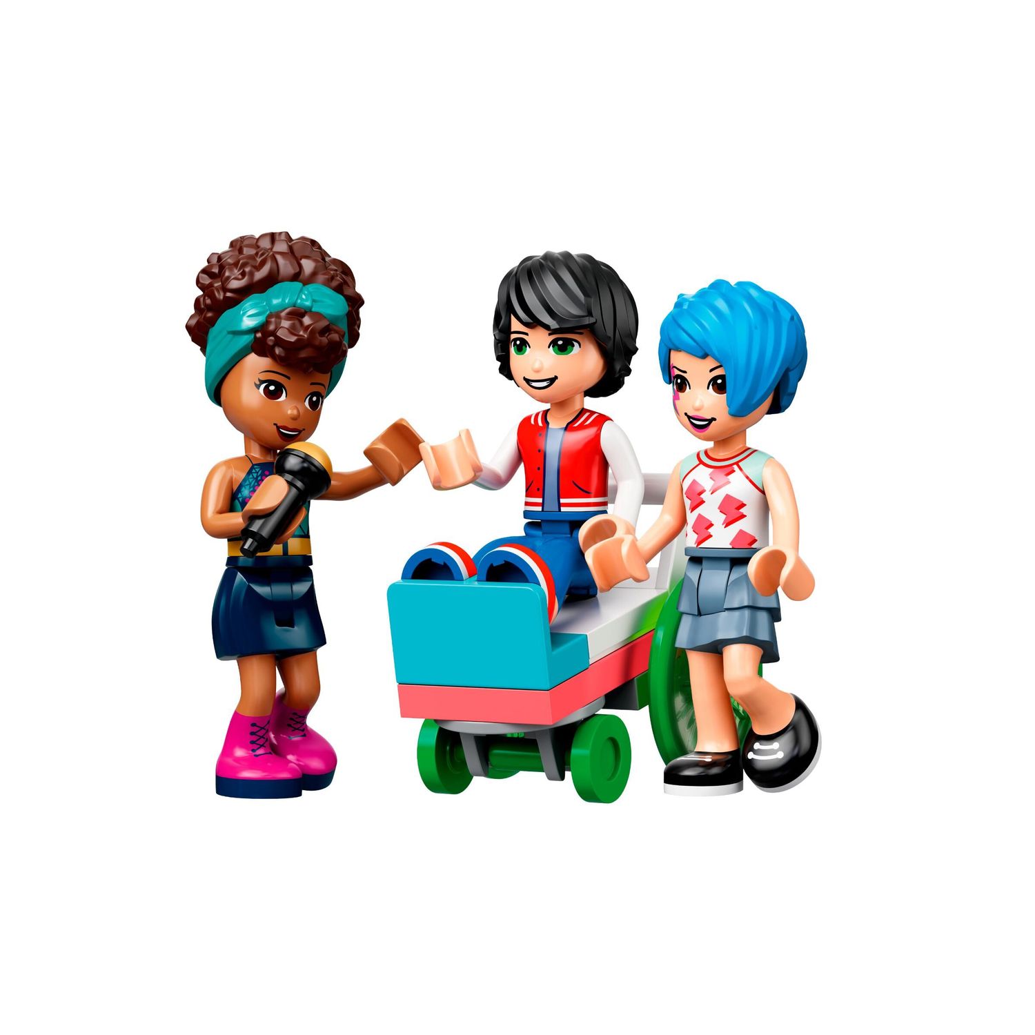 Конструктор LEGO Friends Roller Disco Arcade 41708 - фото 7