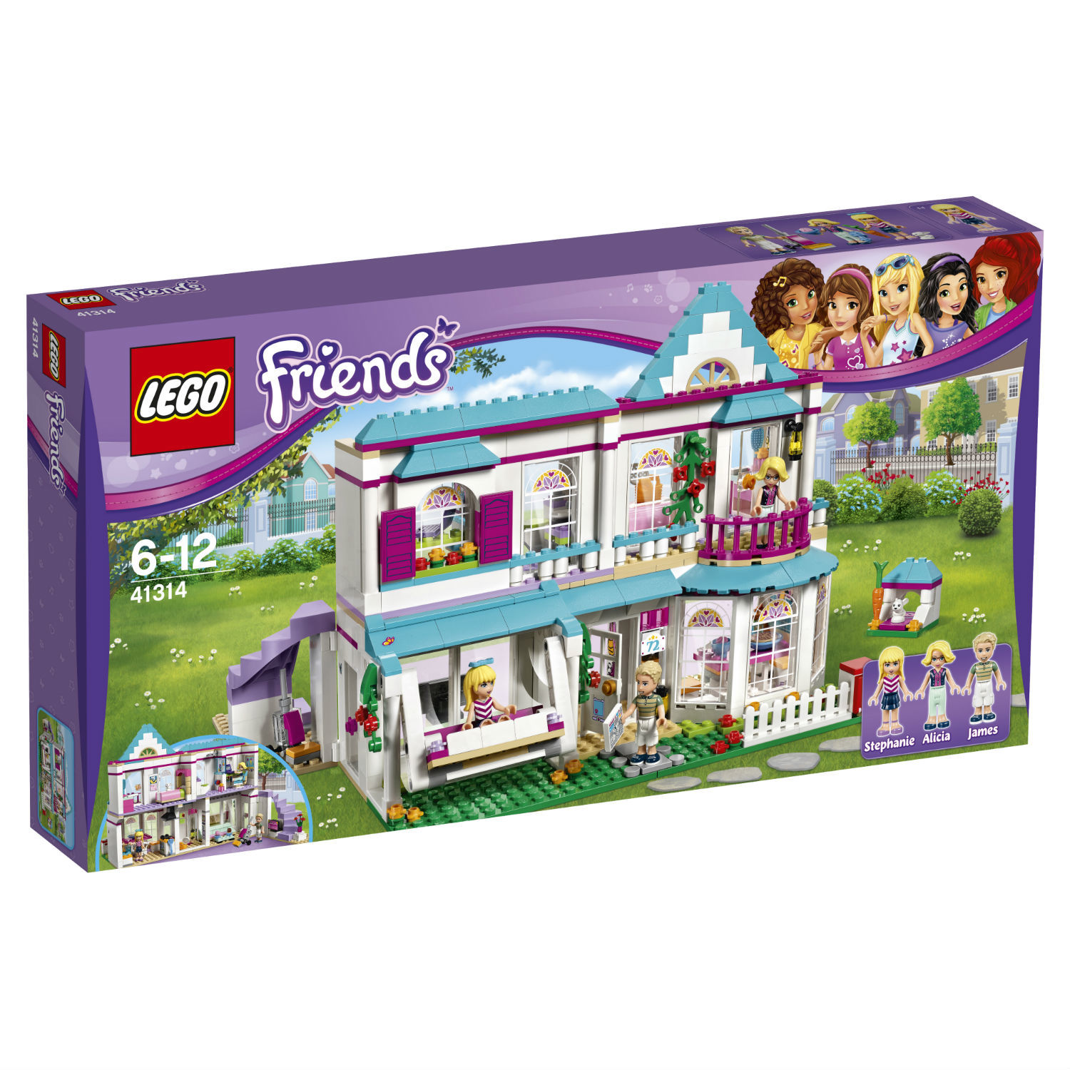 Конструктор LEGO Friends Дом Стефани (41314) купить по цене 5499 ₽ в  интернет-магазине Детский мир