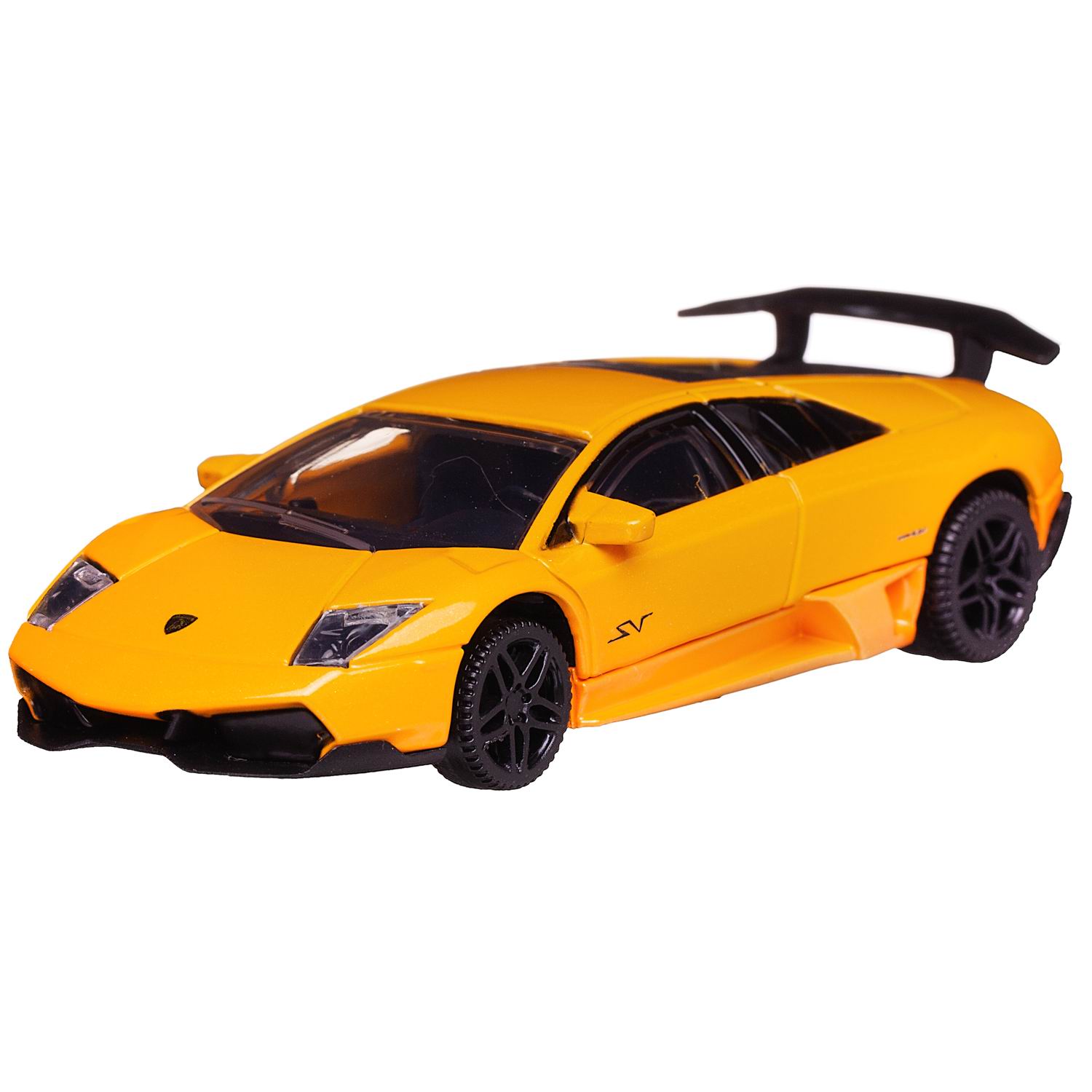 Автомобиль Rastar Lamborghini 1:43 без механизмов желтый 39500Y - фото 5