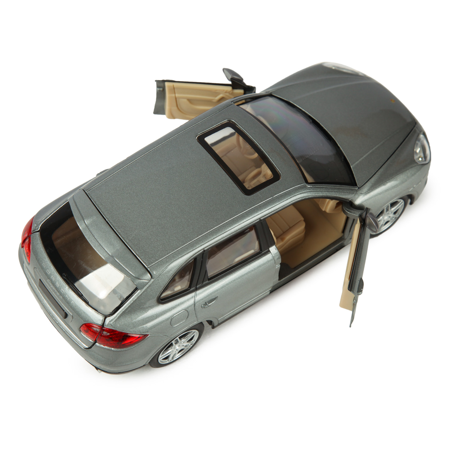 Машинка Mobicaro 1:24 Porsche Cayenne Серебристо-серая 68241A 68241A - фото 7