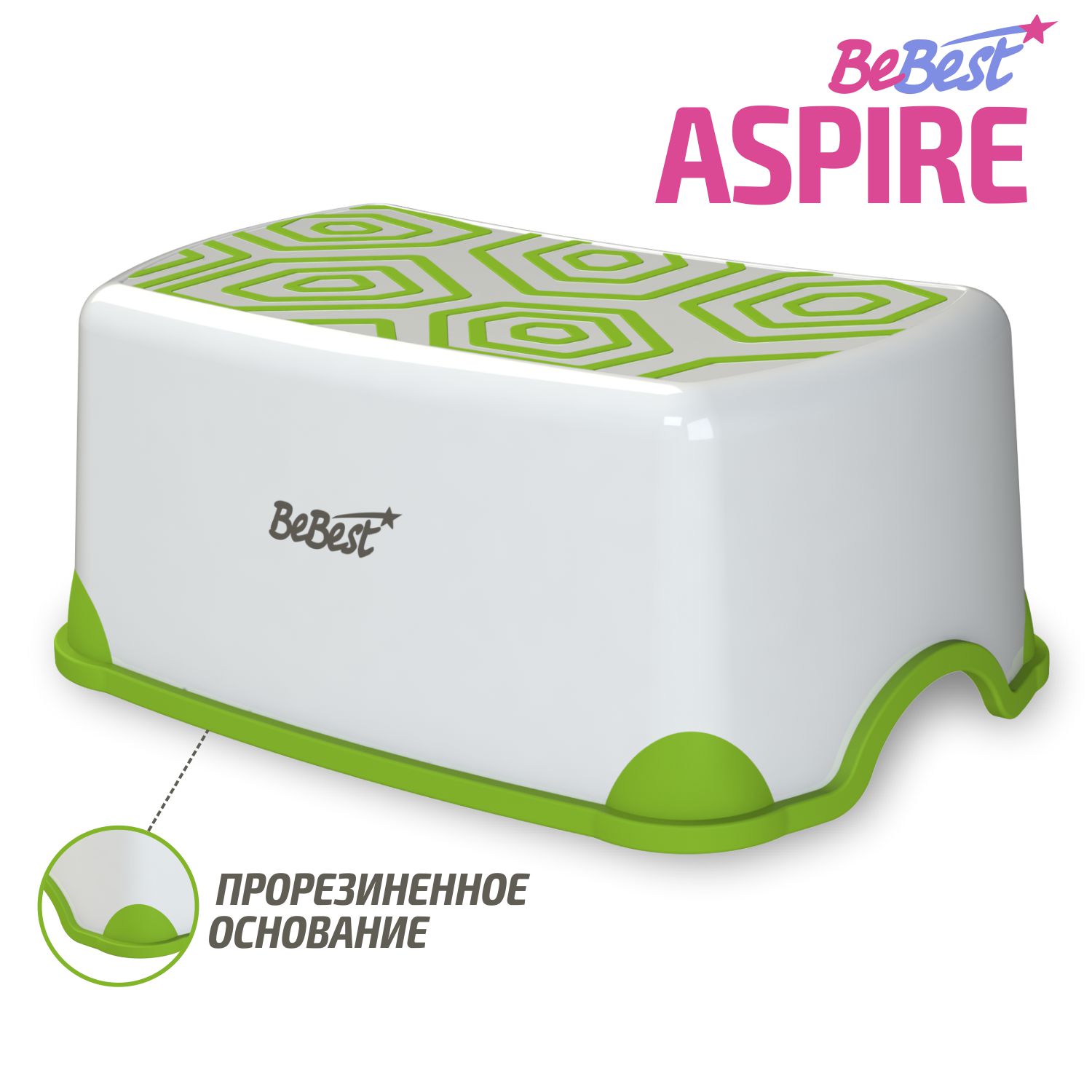 Подставка для ног BeBest Aspire белый - фото 1