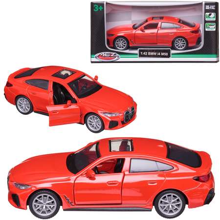 Автомобиль Abtoys BMW MSZ 1:43 инерционный красный