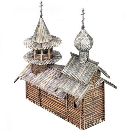 Сборная модель Умная бумага Храмы Мира Часовня Архангела Михаила 177