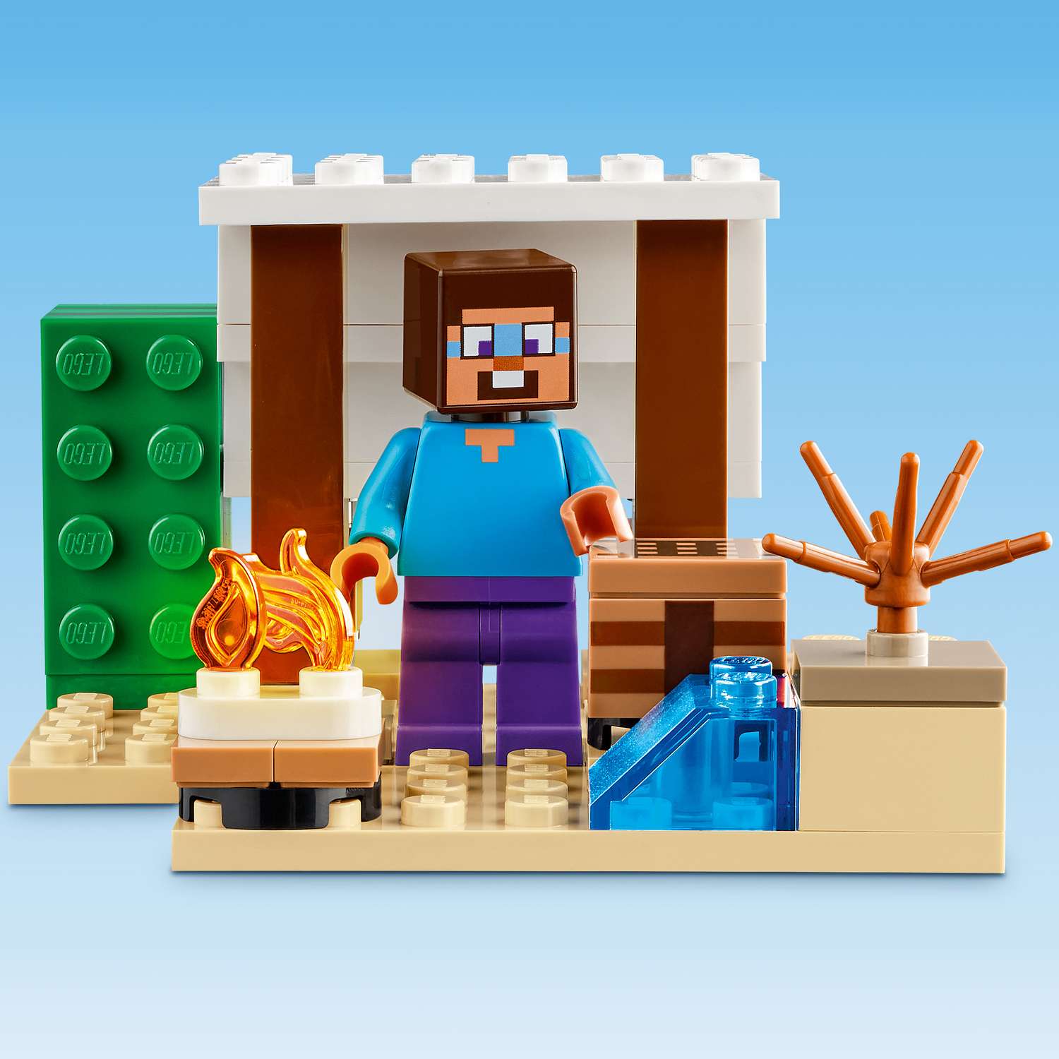 Конструктор LEGO Minecraft Экспедиция Стива по пустыне 21251 - фото 11