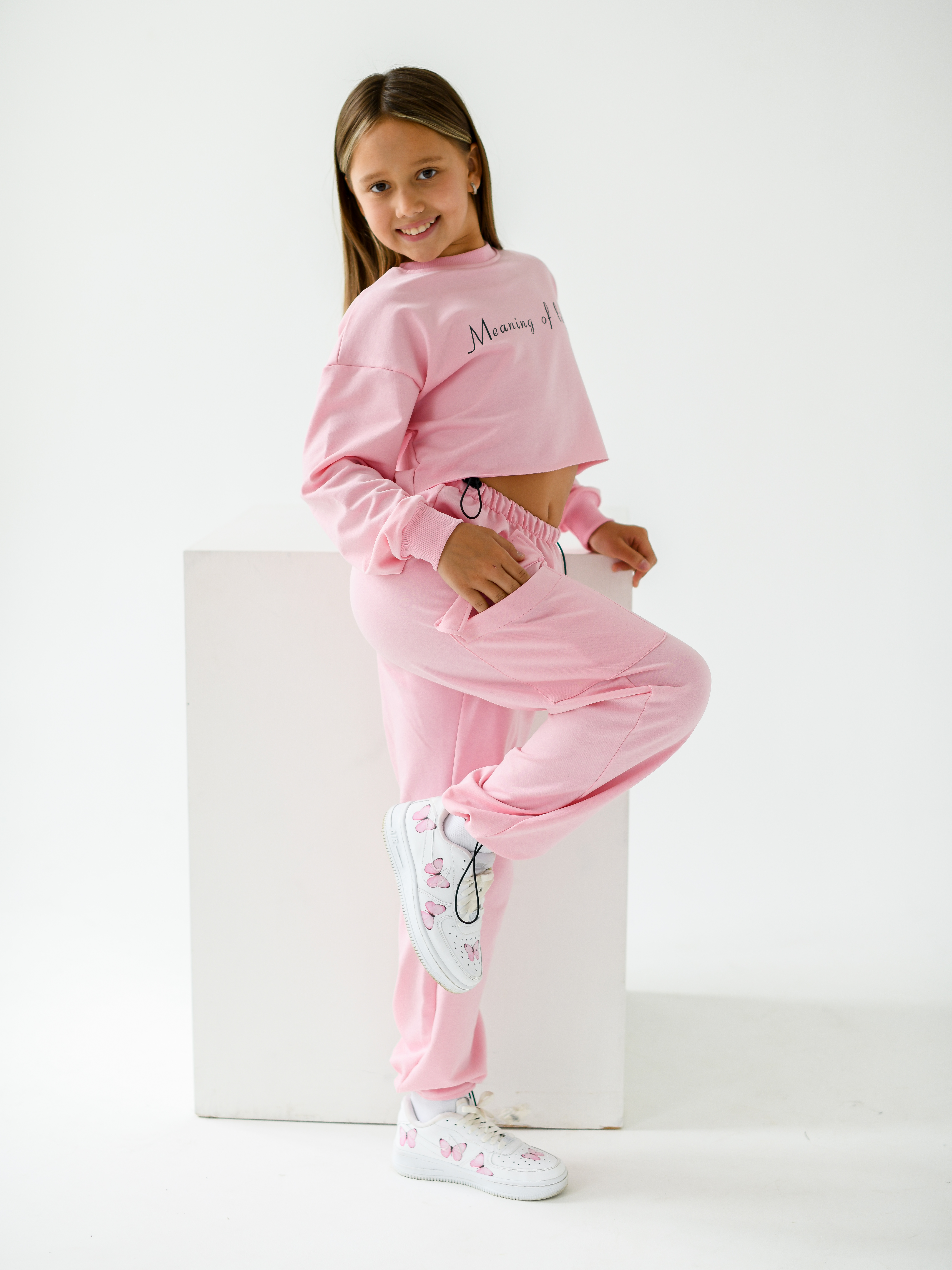 Спортивный костюм Rostik 121826 розовый - фото 1