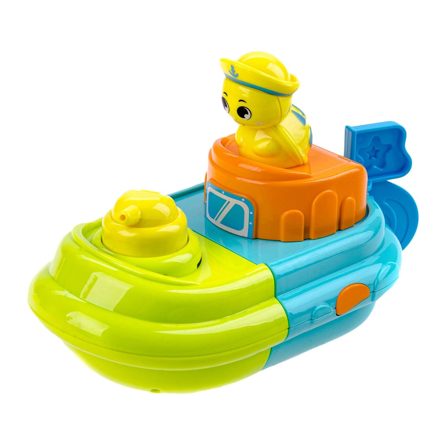 Игрушка для ванны Baby and Kids Кораблик с уткой и черепахой для купания 30 см - фото 3