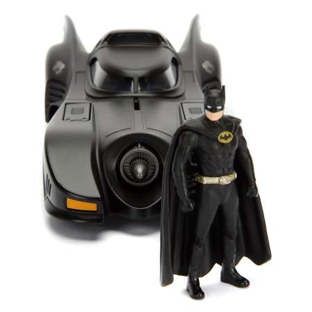 Автомобиль Jada Batmobile with Batman 1:24 черный