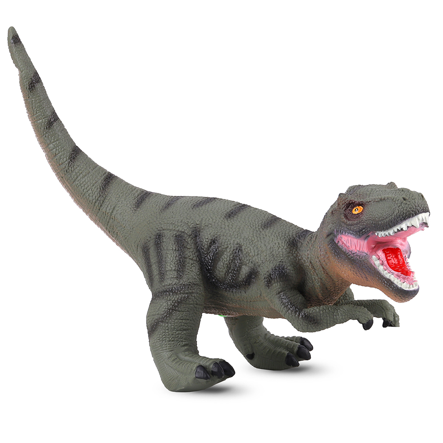 Фигурка динозавра ДЖАМБО с чипом звук рёв животного эластичный JB0208315 - фото 5