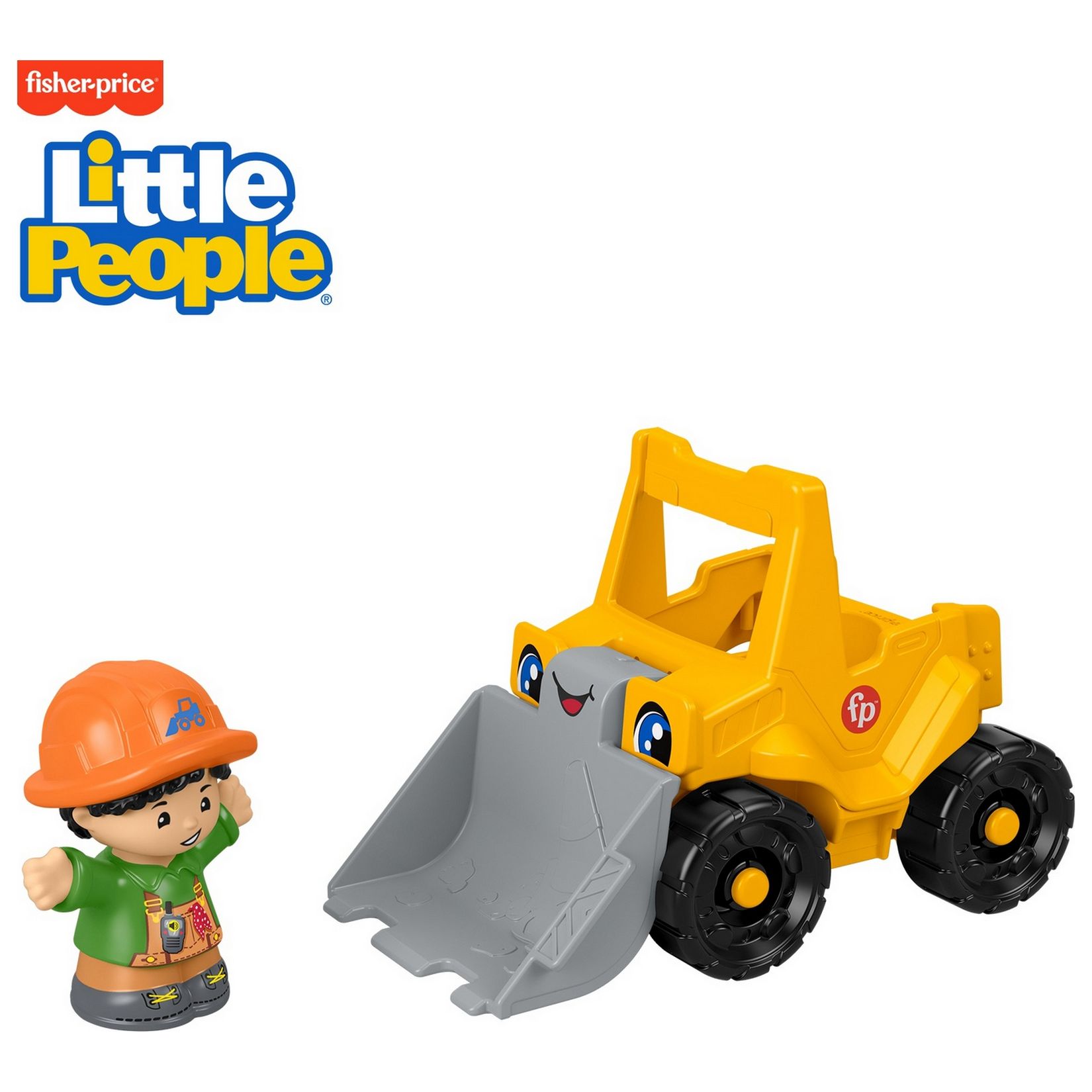 Игрушка Fisher Price Бульдозер с фигуркой GWD14 - фото 9