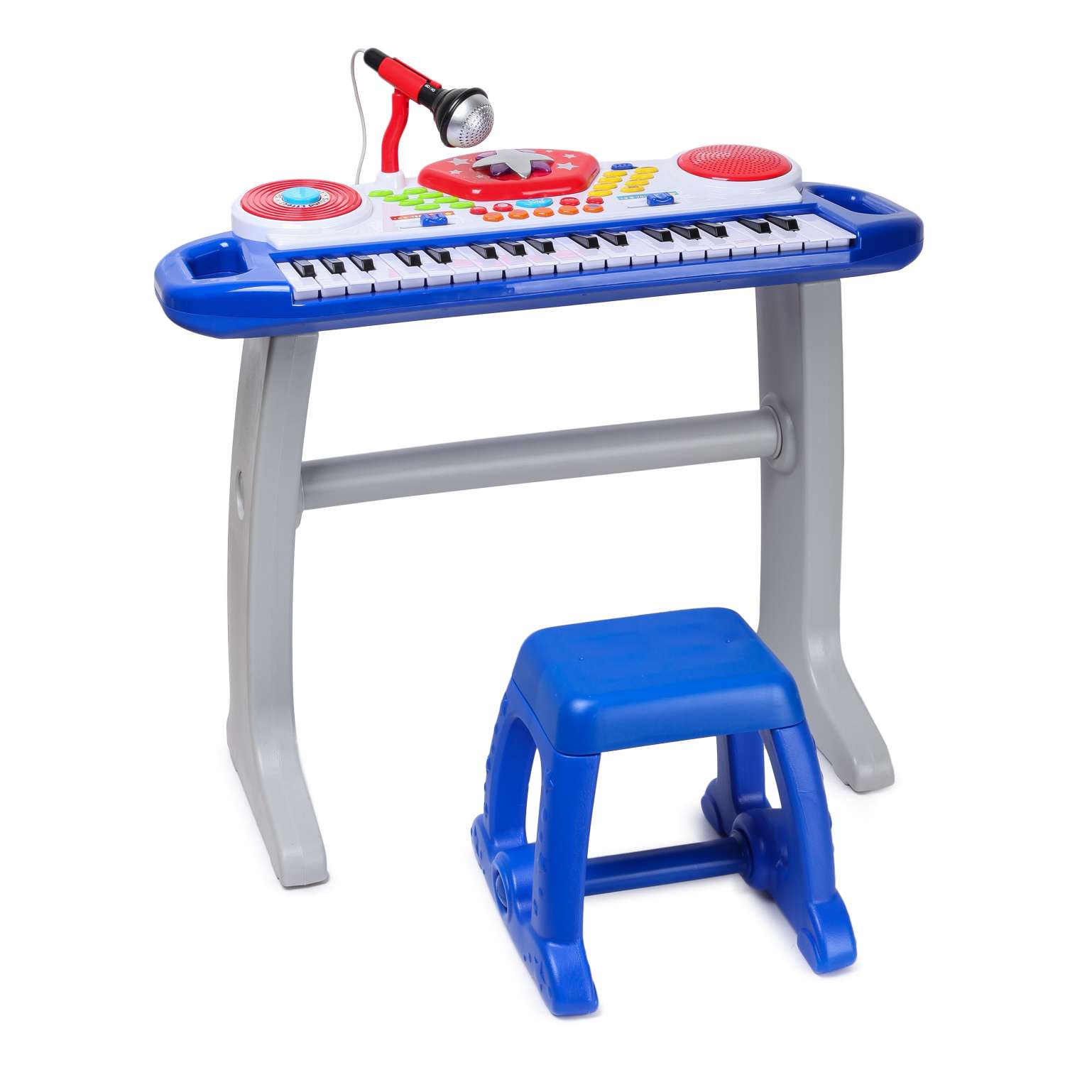 Игрушка ABC Пианино рок-звезды Синее 002068-NL - фото 1