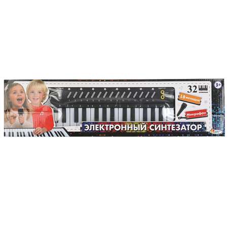 Пианино Играем Вместе Электронный синтезатор 32 клавиши микрофон 314604