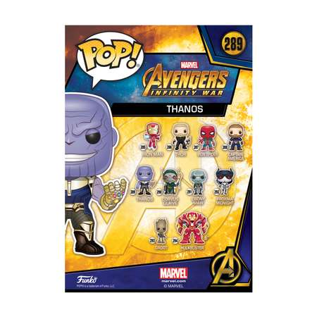 Игрушка Funko Pop Bobble Marvel Avengers Infinity war Thanos Fun795