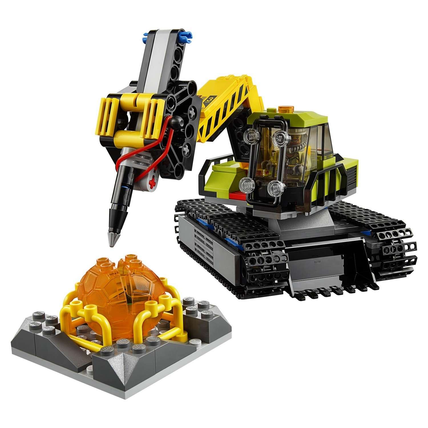 Lego volcano explorers store sets