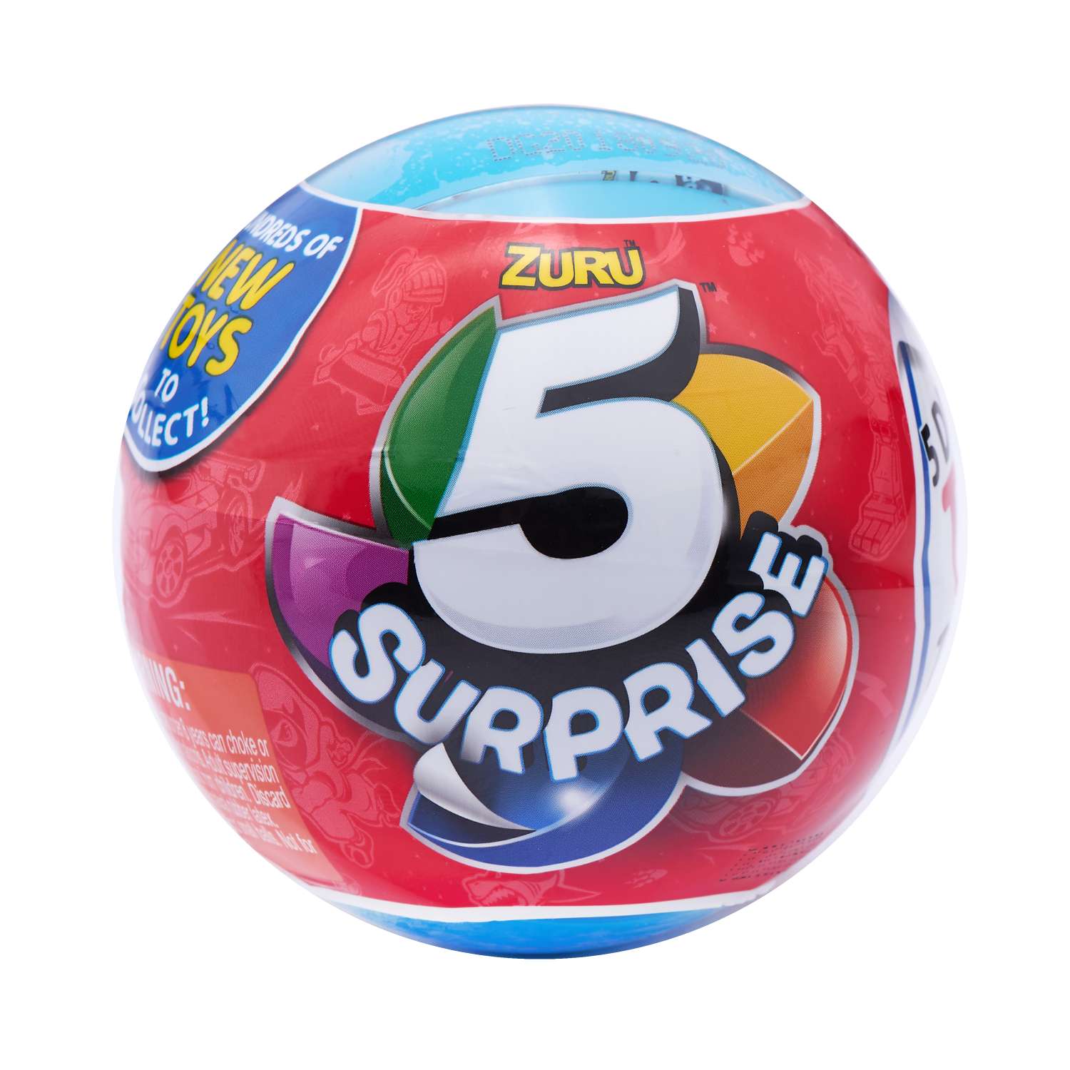 Игрушка Zuru 5 surprise Шар-сюрприз в непрозрачной упаковке (Сюрприз) 7701 - фото 1