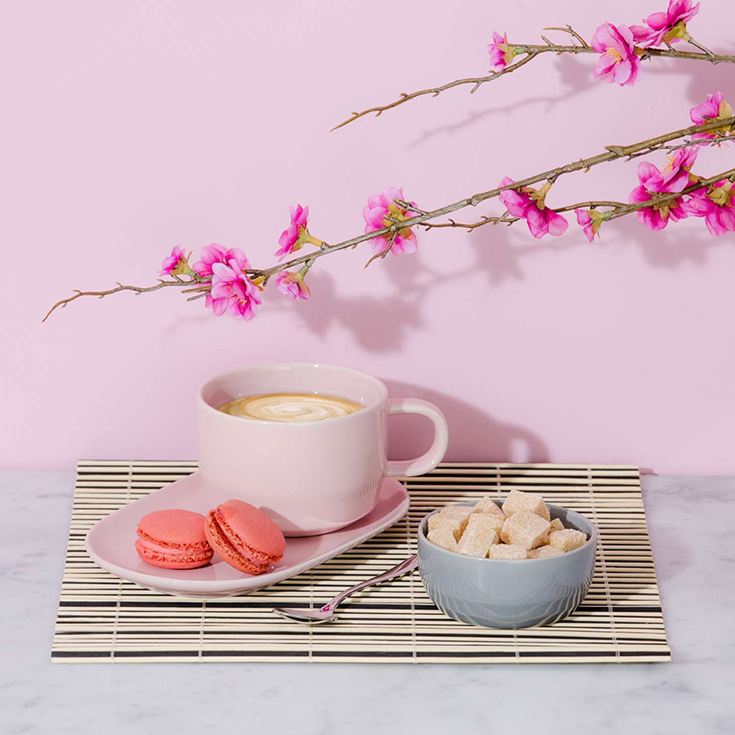 Тарелка Typhoon сервировочная Cafe Concept розовая - фото 4