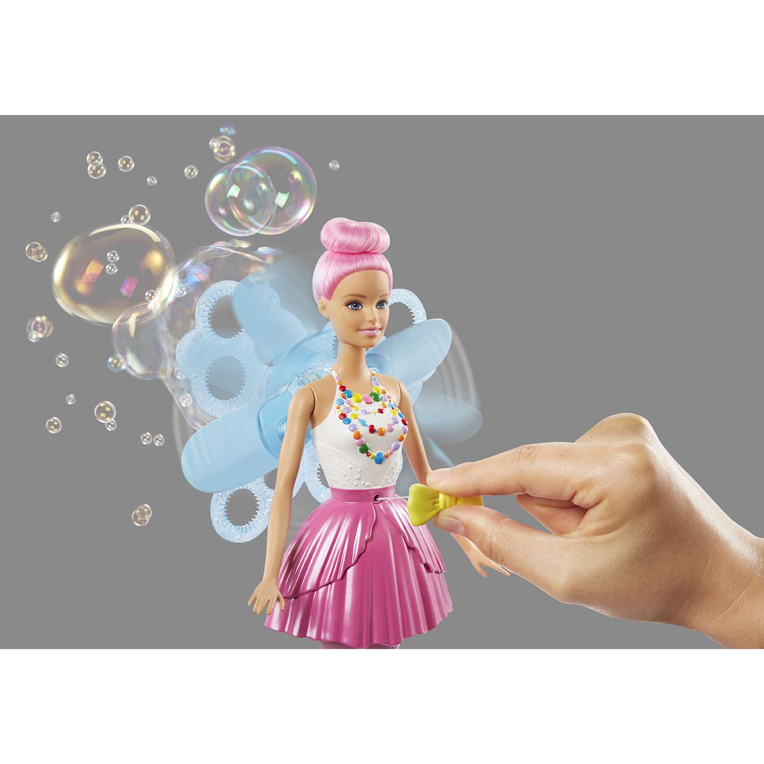 Кукла Barbie Фея с волшебными пузырьками DVM95 DVM94 - фото 3