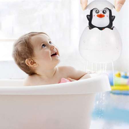 Игрушка для ванной S+S леечка-брызгалка с пингвином Упакован в коробку
