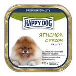 Корм для собак Happy Dog мелких пород ягненок-рис паштет 100г