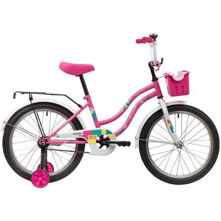 Велосипед 20 розовый. NOVATRACK TETRIS