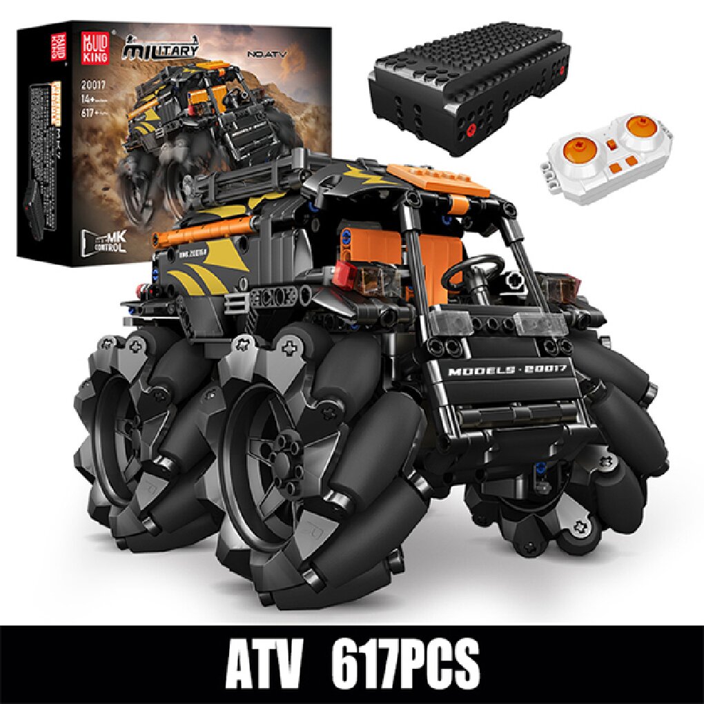 Конструктор Mould King 20017 Технические RC ATV внедорожные гонки - фото 3