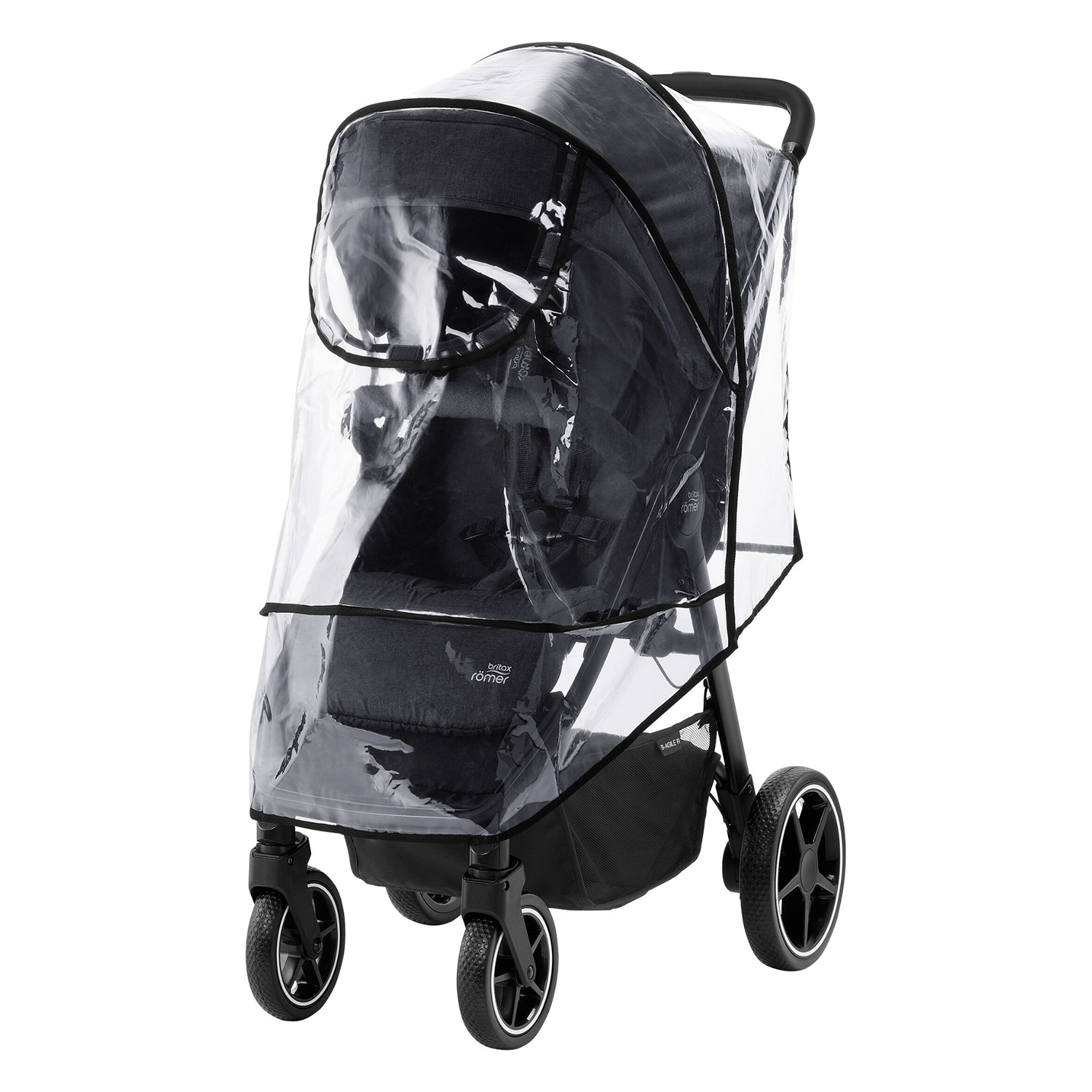 Коляска Britax Roemer B-Agile R Black Shadow-Black - фото 5