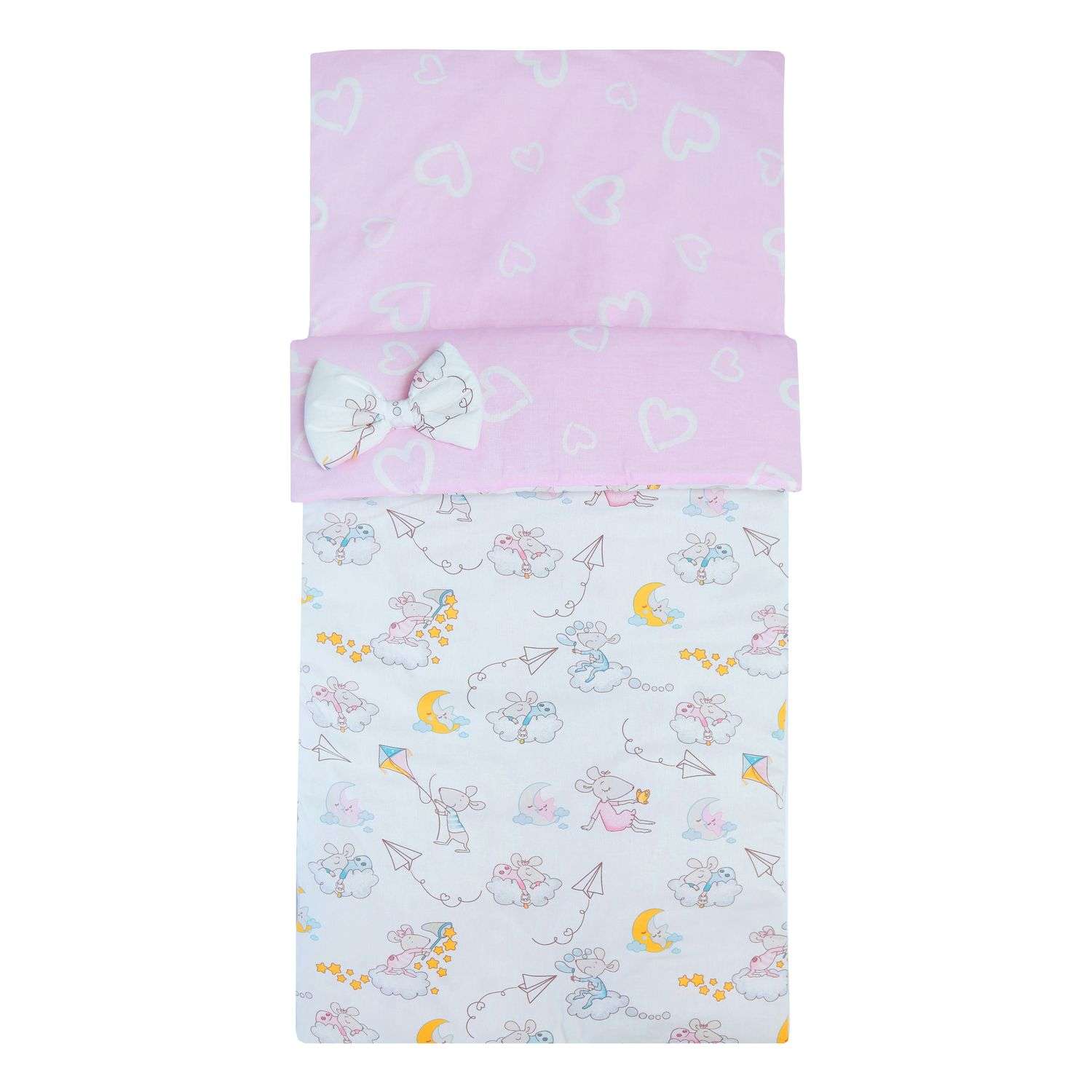 Одеяло-спальный мешок Amarobaby Magic Sleep Мышата в облаках AMARO-32MS-MvO - фото 1