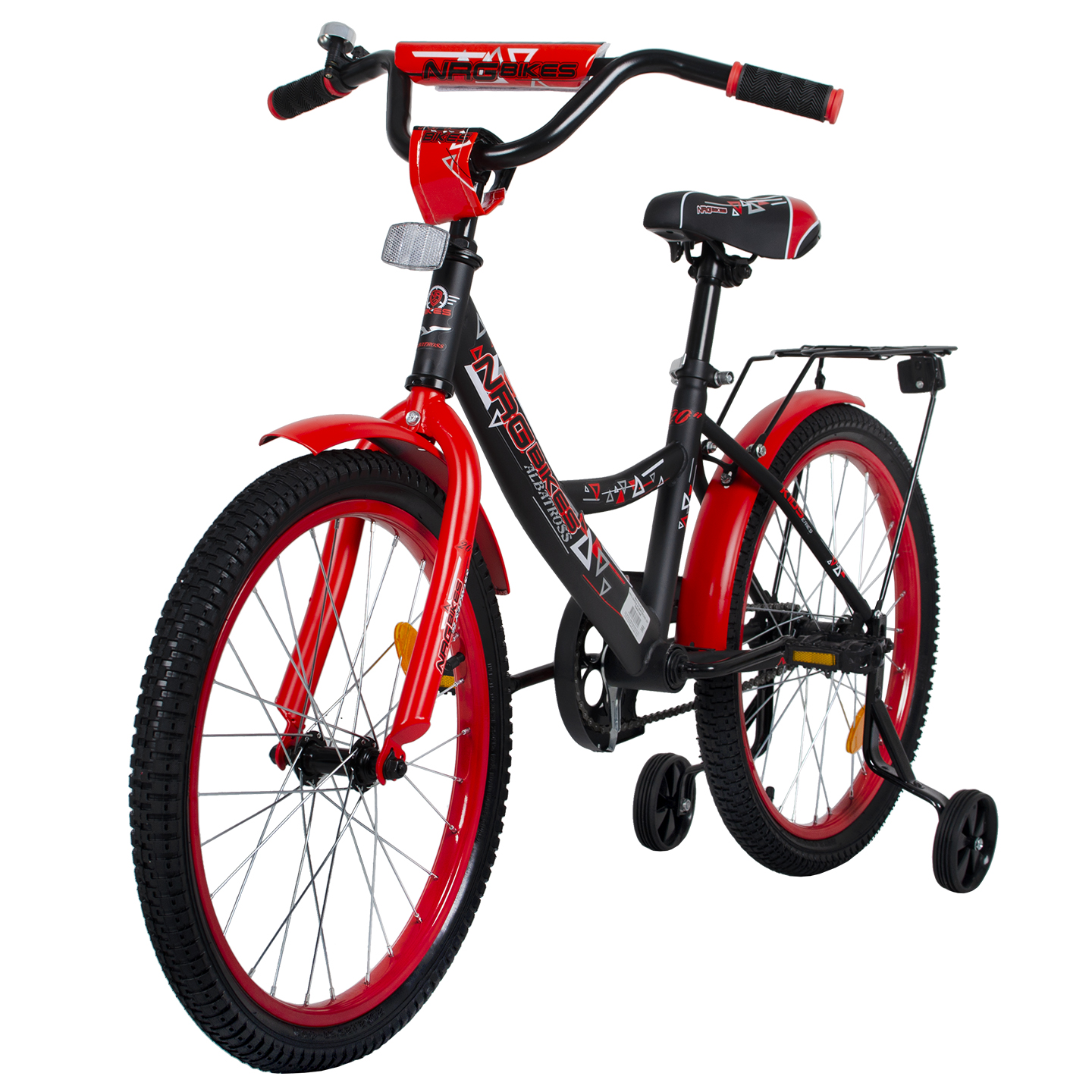 Велосипед NRG BIKES ALBATROSS 20 black-red - фото 14