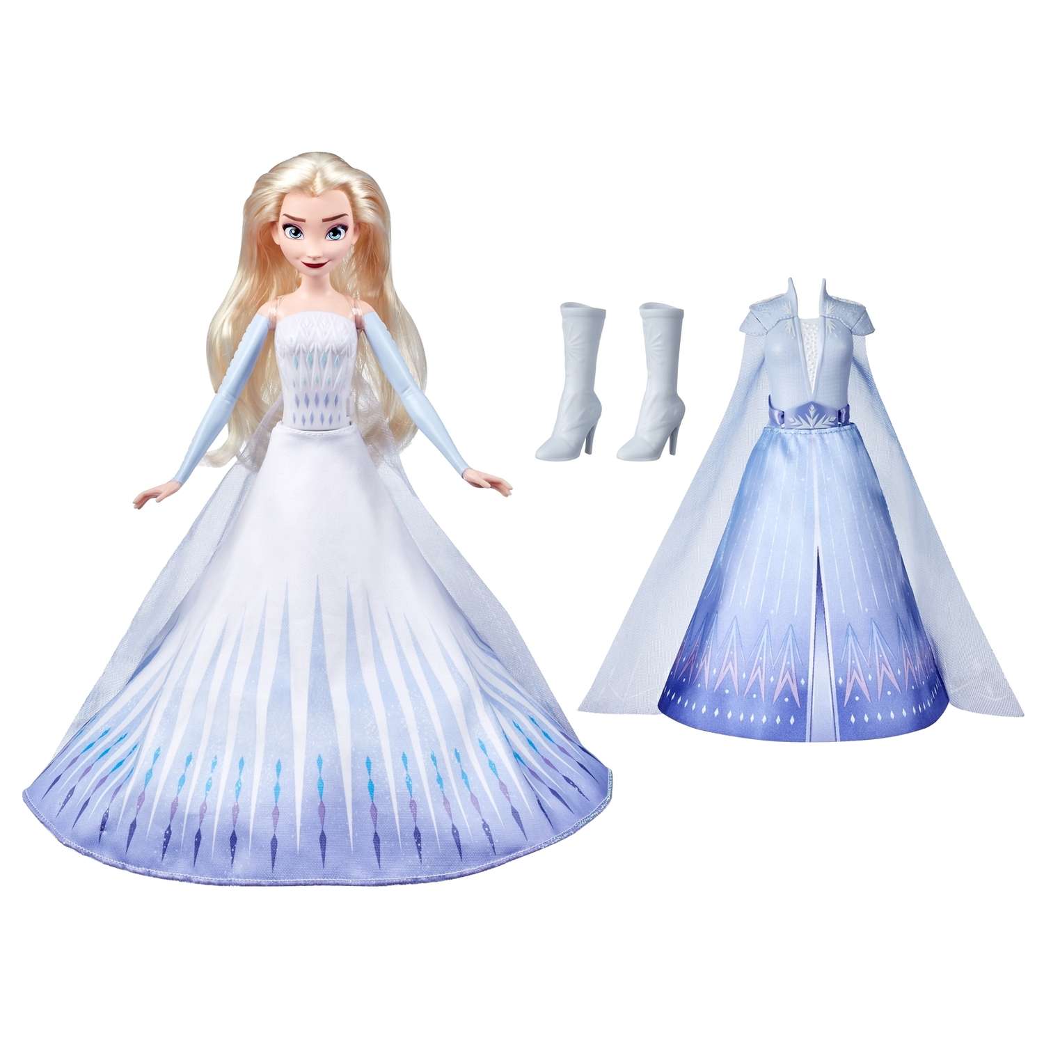 Кукла Disney Frozen Холодное Сердце 2 Эльза в королевском наряде E94205L0 E78955L0 - фото 3