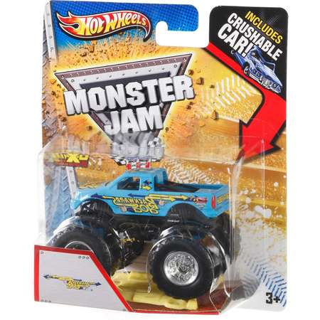 Машина Hot Wheels Monster Jam 1:64 Боб наоборот T8591