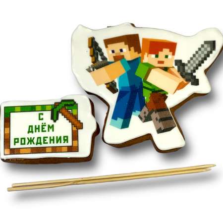 Пряники имбирные Art Sweets Майнкрафт 2 шт