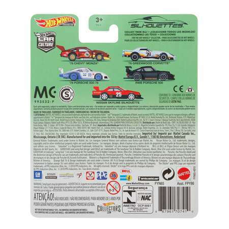 Машинка Hot Wheels Car Culture 1:64 76 Гринвуд Корвет FYN65