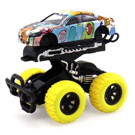Машинка Funky Toys с желтыми колесами FT8488-6