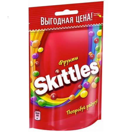 Драже Skittles Фрукты в сах. глазури 100г