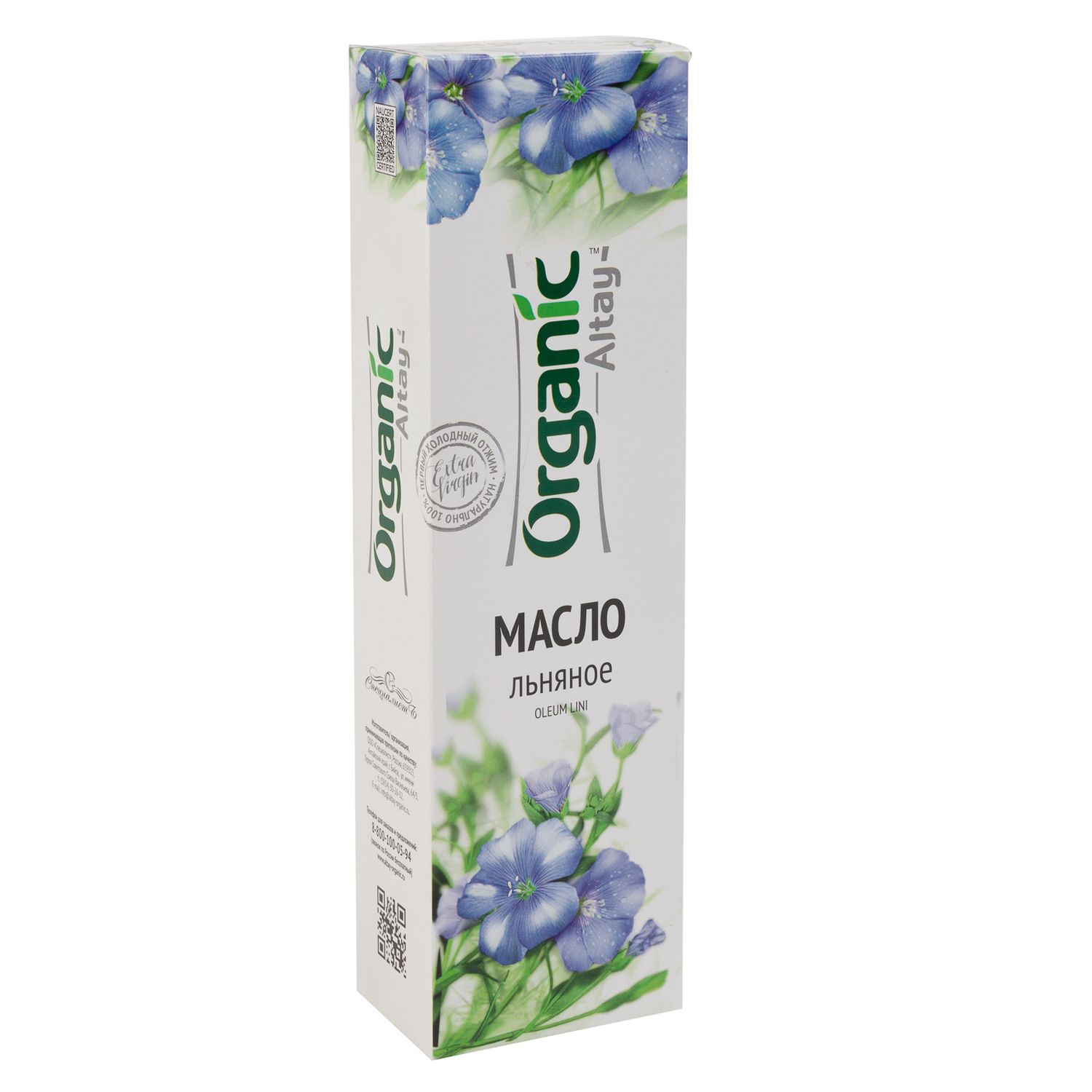 Масло Organic Altay льняное 0.5л - фото 2