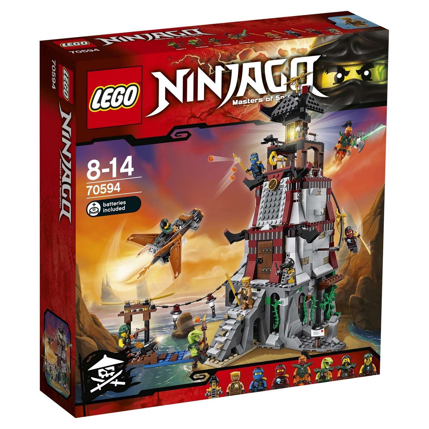 Конструктор LEGO Ninjago Осада маяка (70594) - фото 2