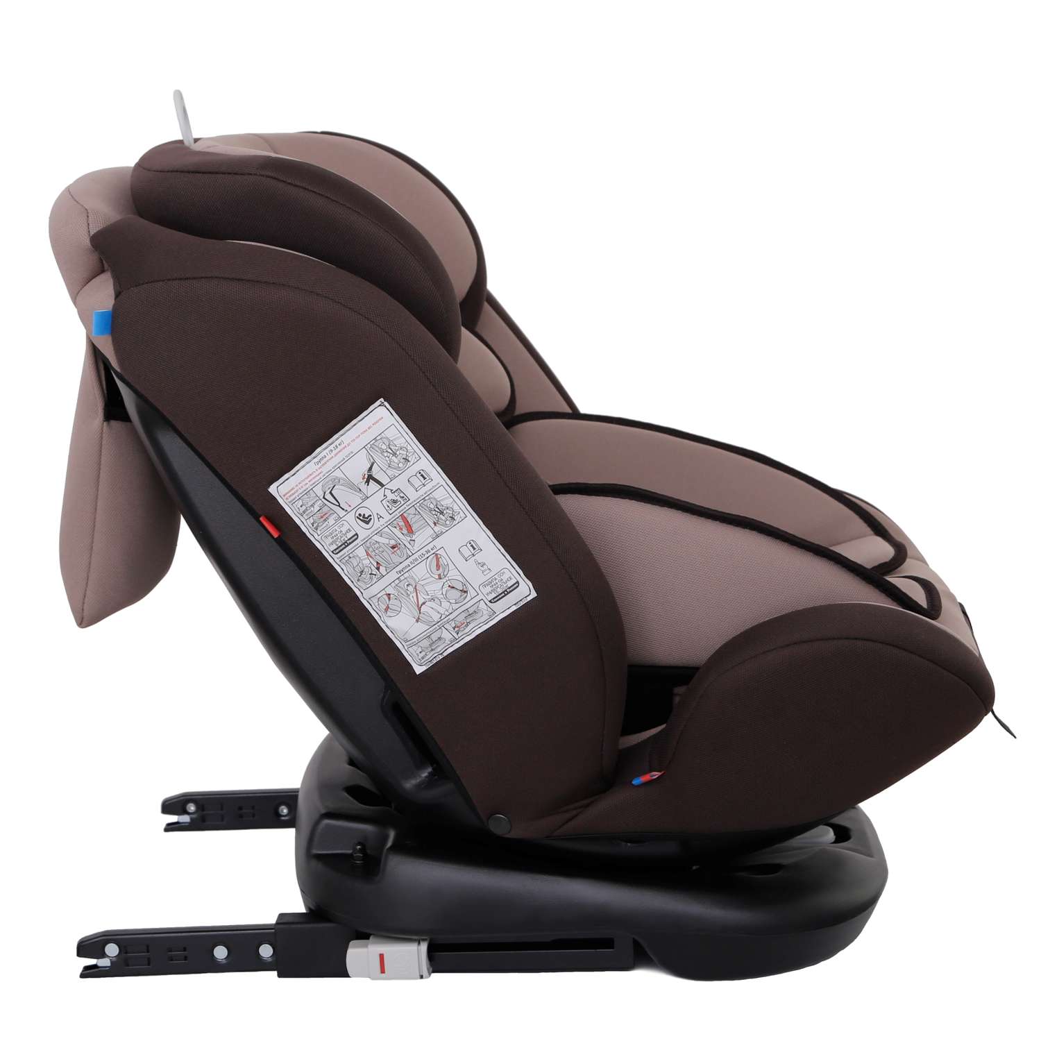 Автокресло Babyton Multi-Stage ISOFIX Mokko - фото 19