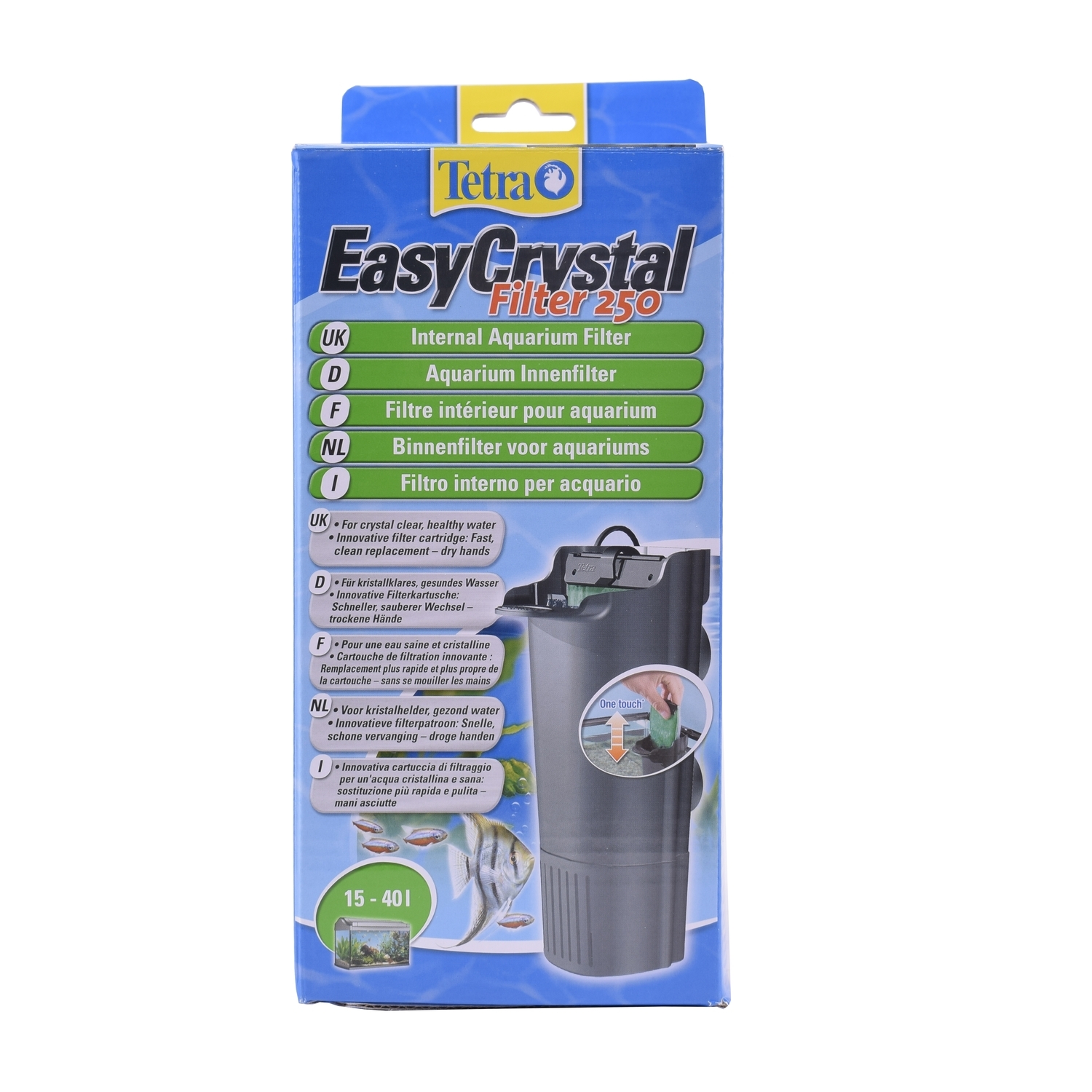 Фильтр для аквариумов Tetra EasyCrystal 250 внутренний 15-40л - фото 2