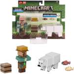 Игровой набор Minecraft Рыбак и Белый медведь