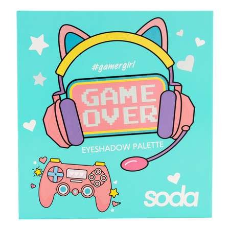 Палетка теней Soda Game over Ultimate burst SOD227103